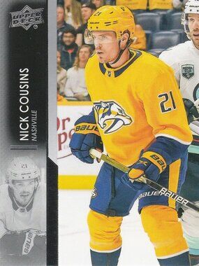 Nick Cousins - 2021/2022 Upper Deck Series 2 Hockey Card